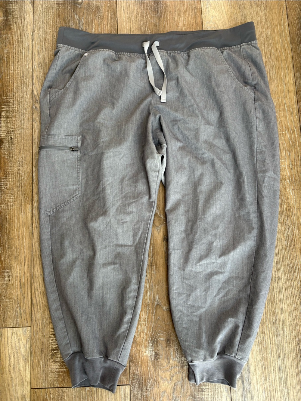 Figs women’s 2XL Gray Drawstring Jogger Sweatpants